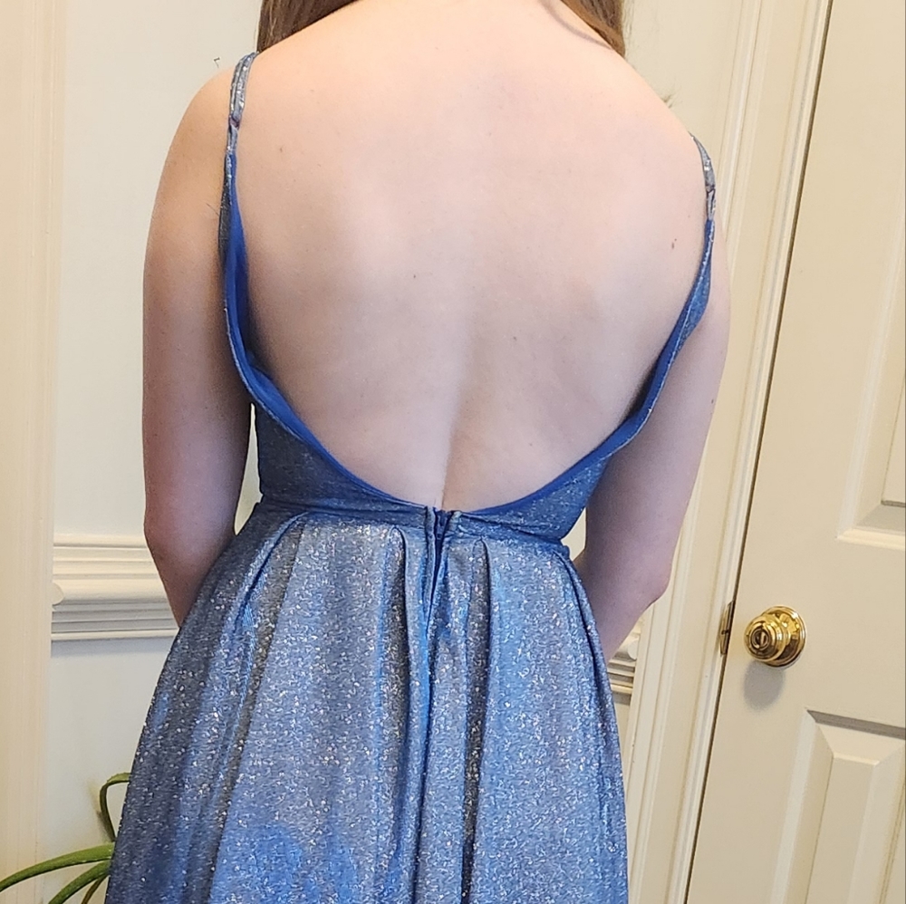 Blue Prom Dress - Picture 5 of 11